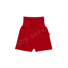  Bavlněné kraťasy - jednobarevné BABY SERVICE Červené