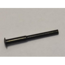 Ozdobný nýt na kočárek  s přechodem z ø 6 mm na  ø 5 délka 55 mm 