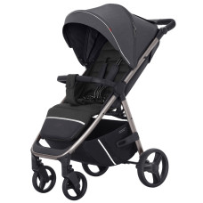 Sportovní kočárek Bravo Plus  -   nosnost až 22 kg !  Serious Grey
