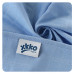 Kikko Pleny z biobavlny XKKO Organic 70x70cm Staré časy - Pastels for  Boys (5ks)