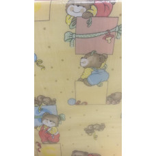 Hrací deka /matrace do ohrádky 150x150 cm DANPOL medvídci žlutá 