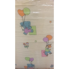 Hrací deka /matrace do ohrádky 150x150 cm DANPOL zvířátka žlutá 