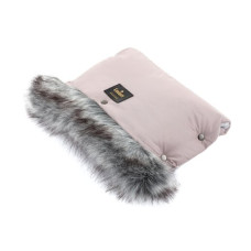 Luxusní  rukávník s kožešinou LUXURY FROZEN EMITEX  ROSE 