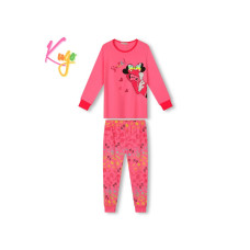  Dětské bavlněné pyžamo svítící ve tmě - kolekce  MINNIE  Sytá růžová
