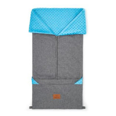 UNIVERZÁLNÍ PŘECHODOVÝ  FUSAK   2V1  GRAPHITE/MINKY BLUE