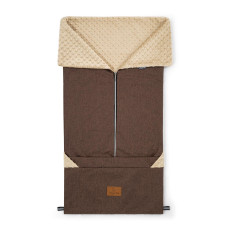 UNIVERZÁLNÍ PŘECHODOVÝ  FUSAK   2V1   BROWN/MINKY BEIGE