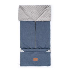 UNIVERZÁLNÍ PŘECHODOVÝ  FUSAK   2V1   BLUE/MINKY GREY 