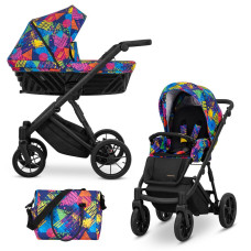 Kombinovaný kočárek KUNERT Ivento  Colors Impresion