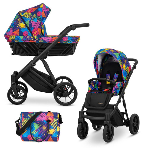 Kombinovaný kočárek KUNERT Ivento Colors Impresion Kombinovaný kočárek KUNERT Ivento Colors Impresion