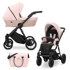 Kombinovaný kočárek KUNERT Ivento  Smoky Pink