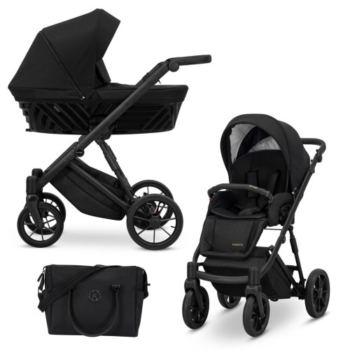 Kombinovaný kočárek KUNERT Ivento Deep Black Kombinovaný kočárek KUNERT Ivento Deep Black