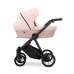 Kombinovaný kočárek KUNERT Ivento Premium ZLATÝ RÁM - SMOKY PINK