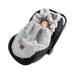 Floo For Baby Fusak do autosedačky Mini Me - šedý Floo For Baby Fusak do autosedačky Mini Me - šedý