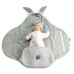 Floo For Baby Fusak / zavinovačka  do autosedačky a kočárku VAFLE Tm.šedá