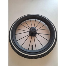 Náhradní nafukovací kolečko na kočárek  RETRO FIRKON  ,,14 ´´ černé 14 x 1 3/8 x 1 5/8  44-288