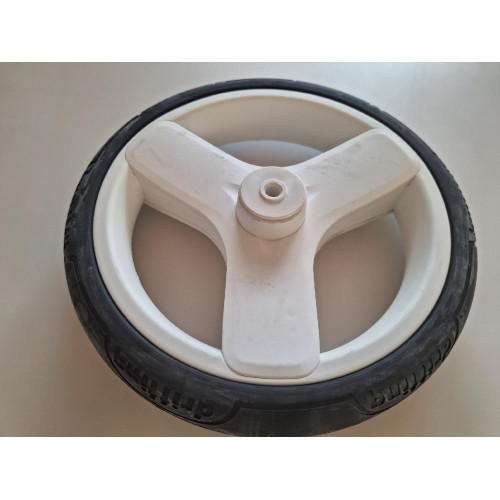 Náhradní gelové bezdušové kolečko na kočárek FIRKON VESTA - malé 24 cm DRIFTING bílé Náhradní gelové bezdušové kolečko na kočárek FIRKON VESTA - malé 24 cm DRIFTING bílé