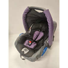 Autosedačka / vajíčko na kočárek FIRKON VESTA 0-13 kg    šedá + fialová TOTÁLNÍ VÝPRODEJ !!!