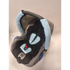 Autosedačka / vajíčko na kočárek FIRKON VESTA 0-13 kg  sv.šedá /mentolová