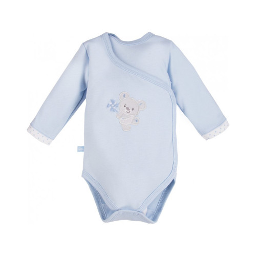 Zavinovací body dl . rukáv pro nedonošené miminko NEWBORN EEVI KOALA modrá Zavinovací body dl . rukáv pro nedonošené miminko NEWBORN EEVI KOALA modrá