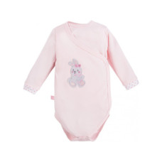 Zavinovací body dl . rukáv  pro nedonošené miminko  NEWBORN EEVI   ZAJÍČEK  Růžový