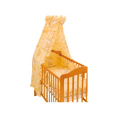 Povlečení do postýlky 4dílné - BABY TEX Mráček - béžová 100 x 135 cm