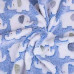  Dětská deka do kočárku s potiskem - acryl  Slůňátka sv. modrá