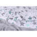 Mušelínové pleny PREMIUM SET 3ks BABYM hvězdy / pampeliška / šedá