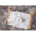Mušelínové pleny PREMIUM SET 3ks BABYM zvířátka  / ježečci / šedá