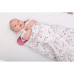MUŠELÍNOVÝ OBOUSTRANNÝ SPACÍ PYTEL BAVLNA 100% BABYM Jeřabiny růžové