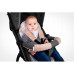 Luxusní oboustranná vložka do kočárku PREMIUM  bavlna / minky AFRIKA béžová  BABYM