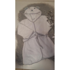 Dětský župan DuetBaby soft  Bear Bílý 