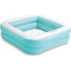 Intex 57100 Bazén čtverec 86x86x25 cm Tyrkysová