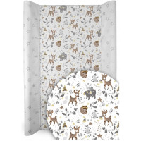 Napínací prostěradlo na přebalovací podložku 70×34 cm  BABYMAM  jelínek a přátelé