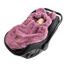 Floo For Baby Fusak do autosedačky Mini Me - Lila