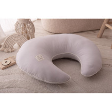 Univerzální mušelínový kojící polštář 2 v 1 FLOO FOR BABY šedá