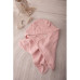 Floo For Baby letní mušelínový fusak / zavinovačka / deka  do autosedačky a kočárku růžová