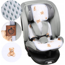 AIR -  vložka proti pocení do autosedačky a kočárku SUPER AIR MEDVÍDCI TEDDY bílá   BABYM