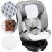 AIR -  vložka proti pocení do autosedačky a kočárku SUPER AIR bílá  BABYM
