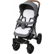 AIR -  vložka proti pocení do autosedačky a kočárku SUPER AIR bílá  BABYM