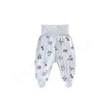  kojenecké bavlněné  polodupačky kolekce jeřabinky     BABY SERVICE   ČESKÁ VÝROBA !   Smetanovo/hnědá