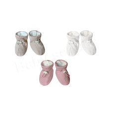 Prošívané zimní capáčky  se stahovací olivkou Baby Service