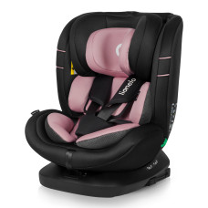 Autosedačka s ISOFIXEM otočná o  360 stupňů  LIONELO  BASTIAAN I-size 40-150 cm Pink rose