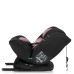 Autosedačka s ISOFIXEM otočná o  360 stupňů  LIONELO  BASTIAAN I-size 40-150 cm Pink rose
