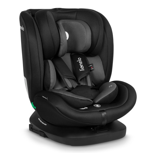 Autosedačka s ISOFIXEM otočná o  360 stupňů    BASTIAAN I-size 40-150 cm Black Grey