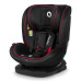 Autosedačka s ISOFIXEM otočná o  360 stupňů LIONELO   BASTIAAN I-size 40-150 cm  Black Red