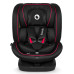 Autosedačka s ISOFIXEM otočná o  360 stupňů LIONELO   BASTIAAN I-size 40-150 cm  Black Red