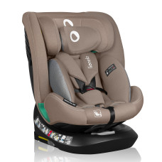 Lionelo Bastiaan One autosedačka s isofixem  40–150 cm  otočná o 360  stupňů Beige Sand