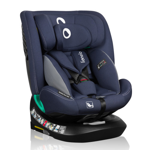 Lionelo Bastiaan One autosedačka s isofixem  40–150 cm  otočná o 360  stupňů Blue Navy