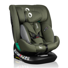 Lionelo Bastiaan One autosedačka s isofixem  40–150 cm  otočná o 360  stupňů Green Olive
