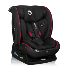 Autosedačka Lionelo Aart i-Size (40–150 cm) Black Carbon Red